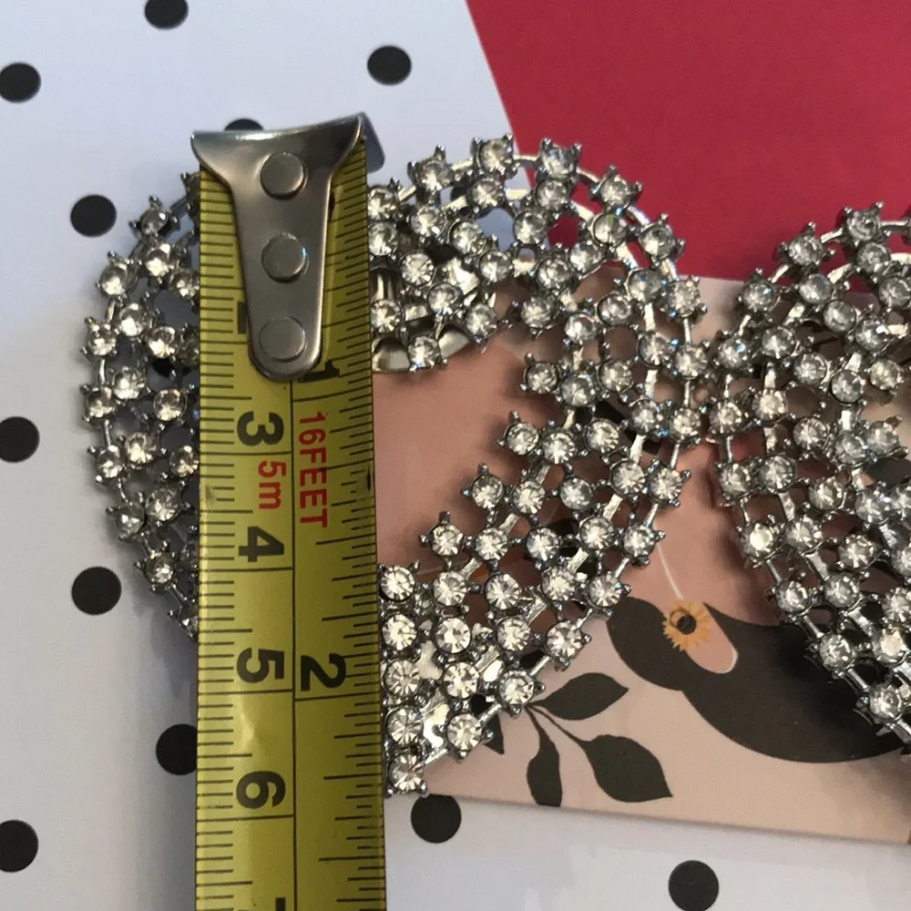 Beautiful Rhinestone Shoe Clip Jewelry. NWOT - Picture 6 of 10